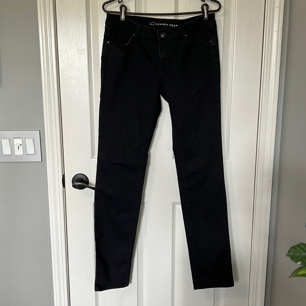 Lauren Conrad Black Denim Pants